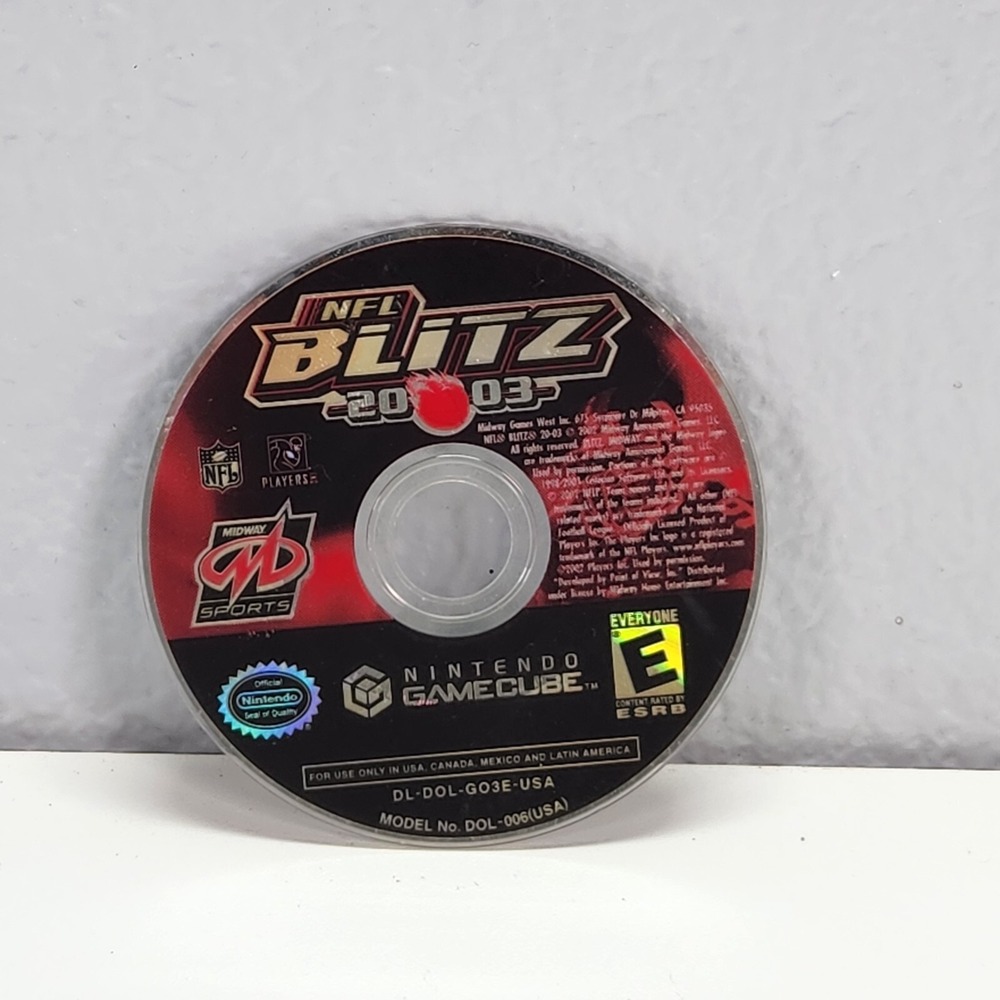 NFL Blitz 2003 Nintendo GameCube Disc Only Midway Sports DOL-G03E-USA